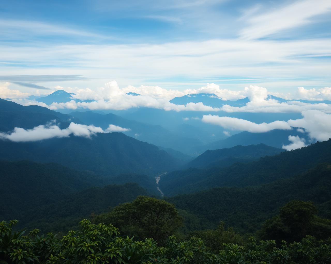 Nariño coffee landscape